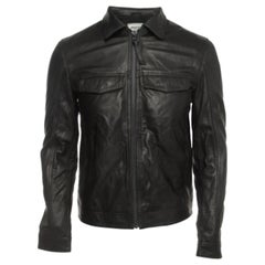 Cazadora con cremallera Zadig & Voltaire de piel negra S