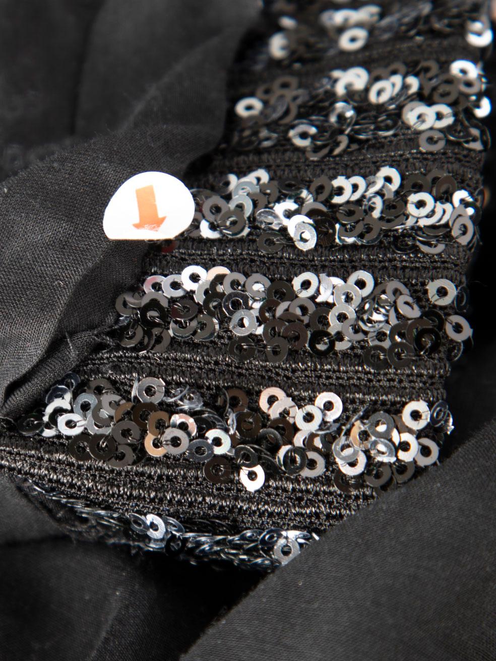 Donna Zadig & Voltaire - Blazer impreziosito da paillettes nere e argento - taglia M. in vendita