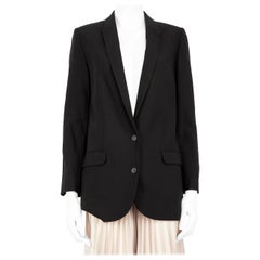 Zadig & Voltaire Black Skull Embellished Blazer Size M