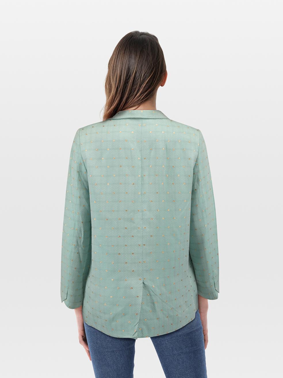 CONDITION is Very good. Minimal wear to the jacket is evident. Discolouration on the sleeves on this used Zadig & Voltaire designer resale item. Discolouration may need gentle hand wash contrary to dry clean instructions.
 
 
 
 Details
 
 
 Blue
 
