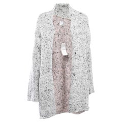 Zadig 
Voltaire Grey Acrylic 
Wool Open Front Long Cardigan XS/S