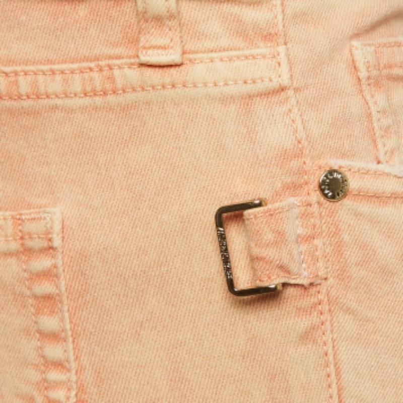 De las mujeres Zadig & Voltaire Vaquero Lavado Naranja Claro Vaqueros Eva Snow M Cintura 27 en venta