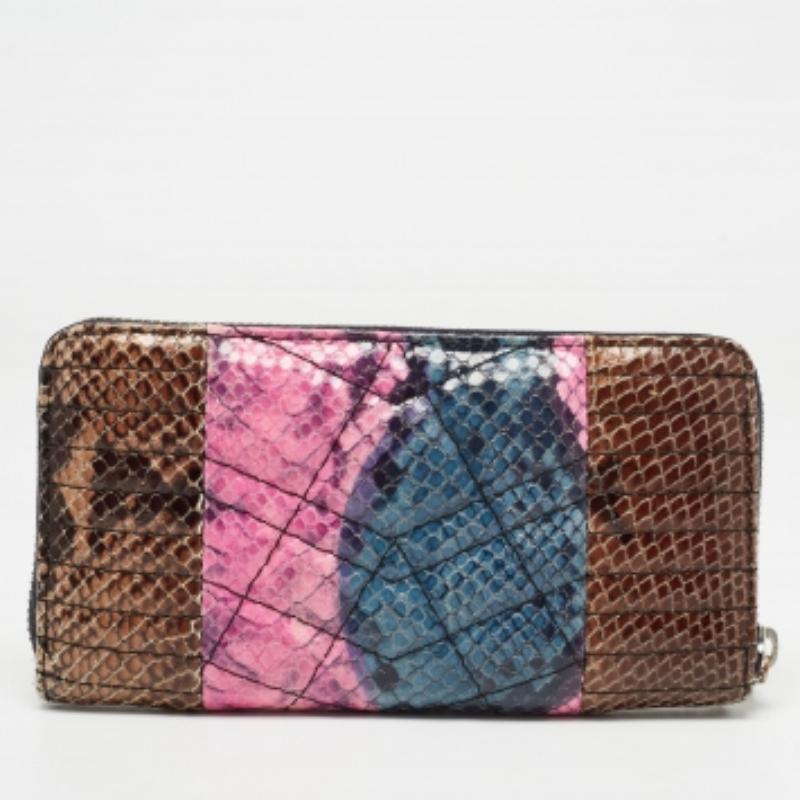 De las mujeres Cartera continental con cremallera multicolor Zadig & Voltaire en venta