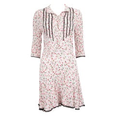 Zadig & Voltaire Pink Floral Mini Dress Size S
