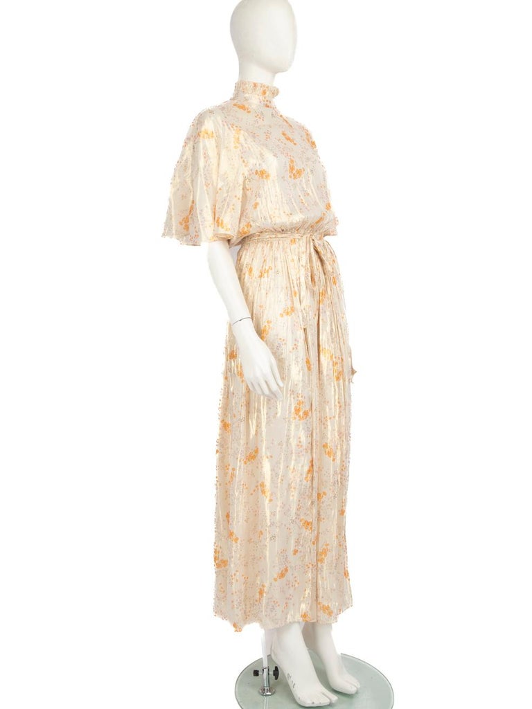 Zadig and Voltaire Roze Lame Spark Flowers Dress Size S at 1stDibs Zadig and Voltaire Roze Lame Spark Flowers Dress Size S at 1stDibs