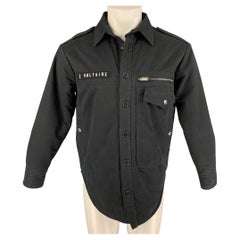 ZADIG & VOLTAIRE Size XS Black Cotton Jacket