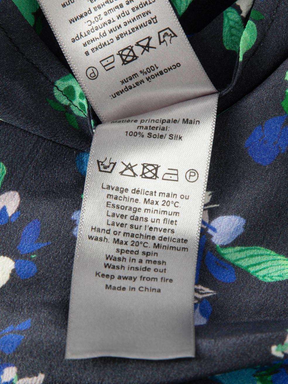 Zadig & Voltaire Totenkopf & Logo Print Seidenkleid Größe S Damen im Angebot