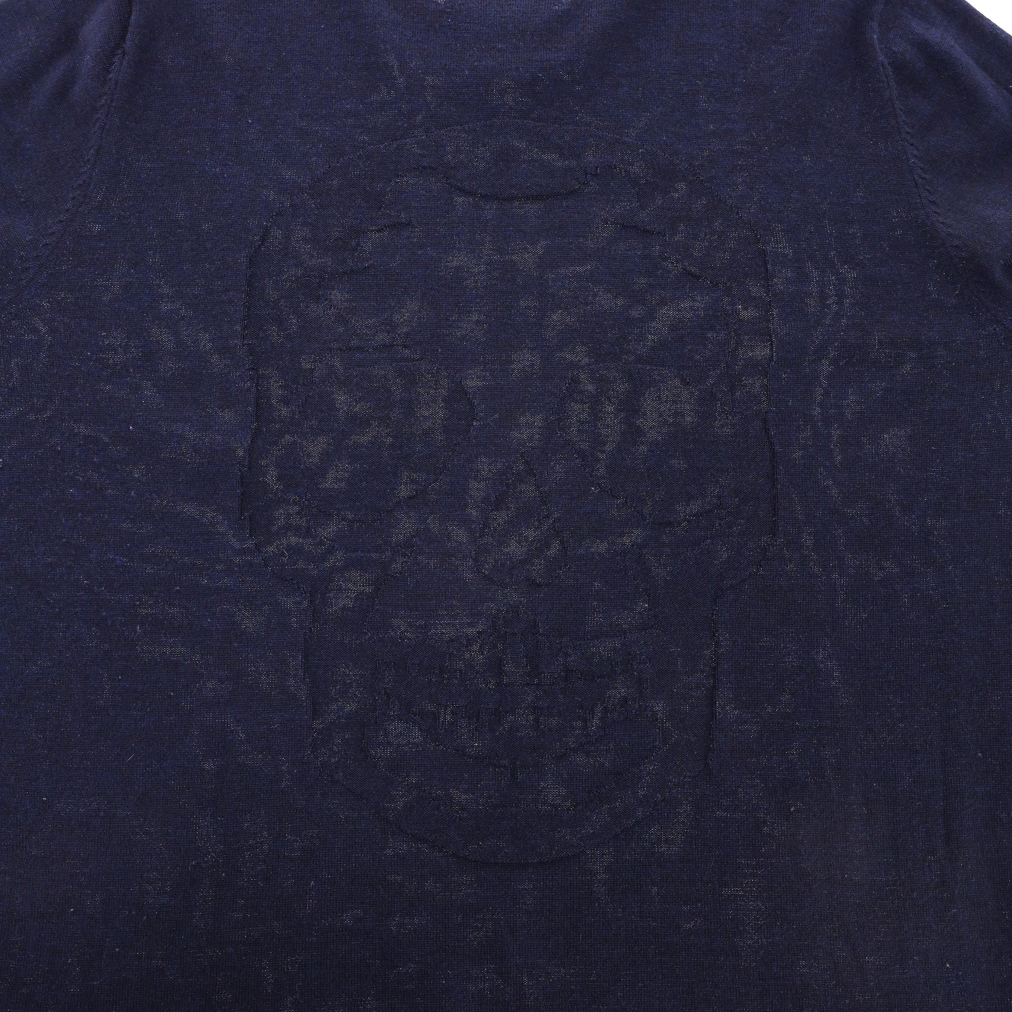 Uomo Top in lana con stampa teschio di Zadig & Voltaire in vendita