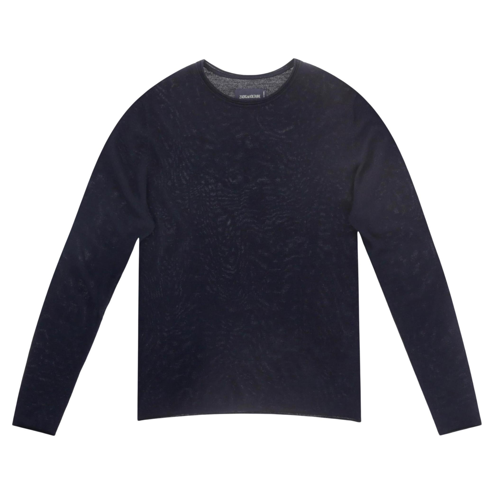 Top de lana con estampado de calavera Zadig & Voltaire