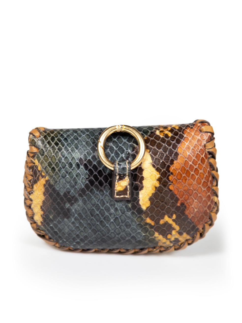 Zadig & Voltaire Snakeskin Coin Purse In Good Condition For Sale In London, GB
