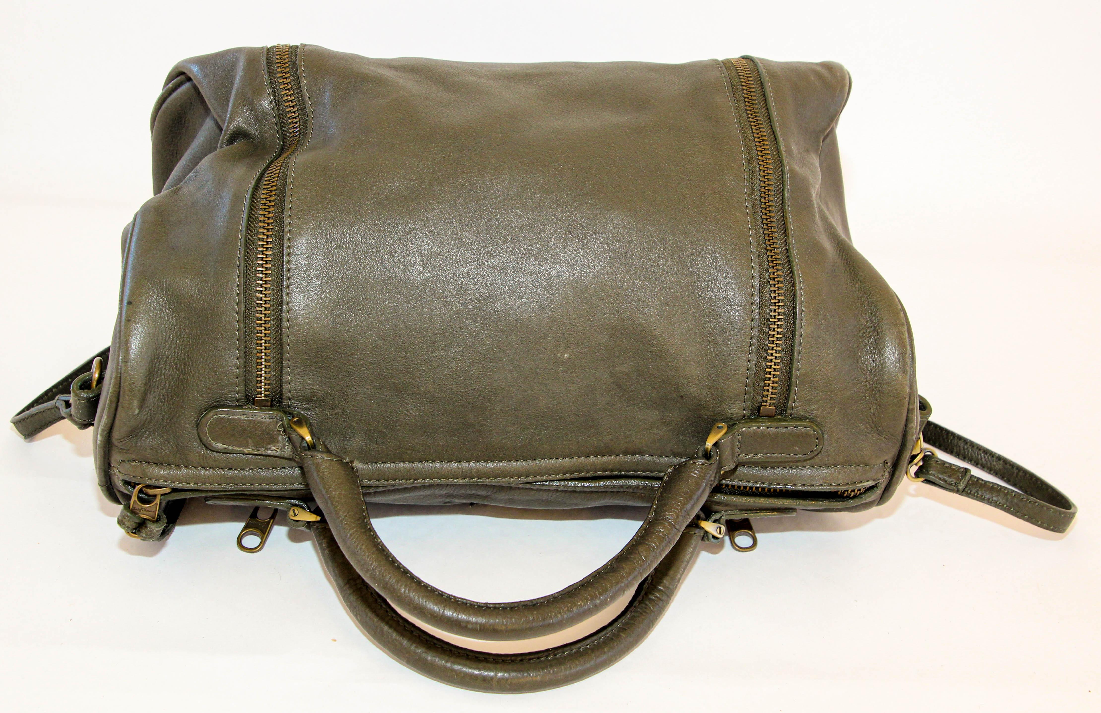 Zadig & Voltaire Sunny Leather Medium Tote Handbag For Sale 3