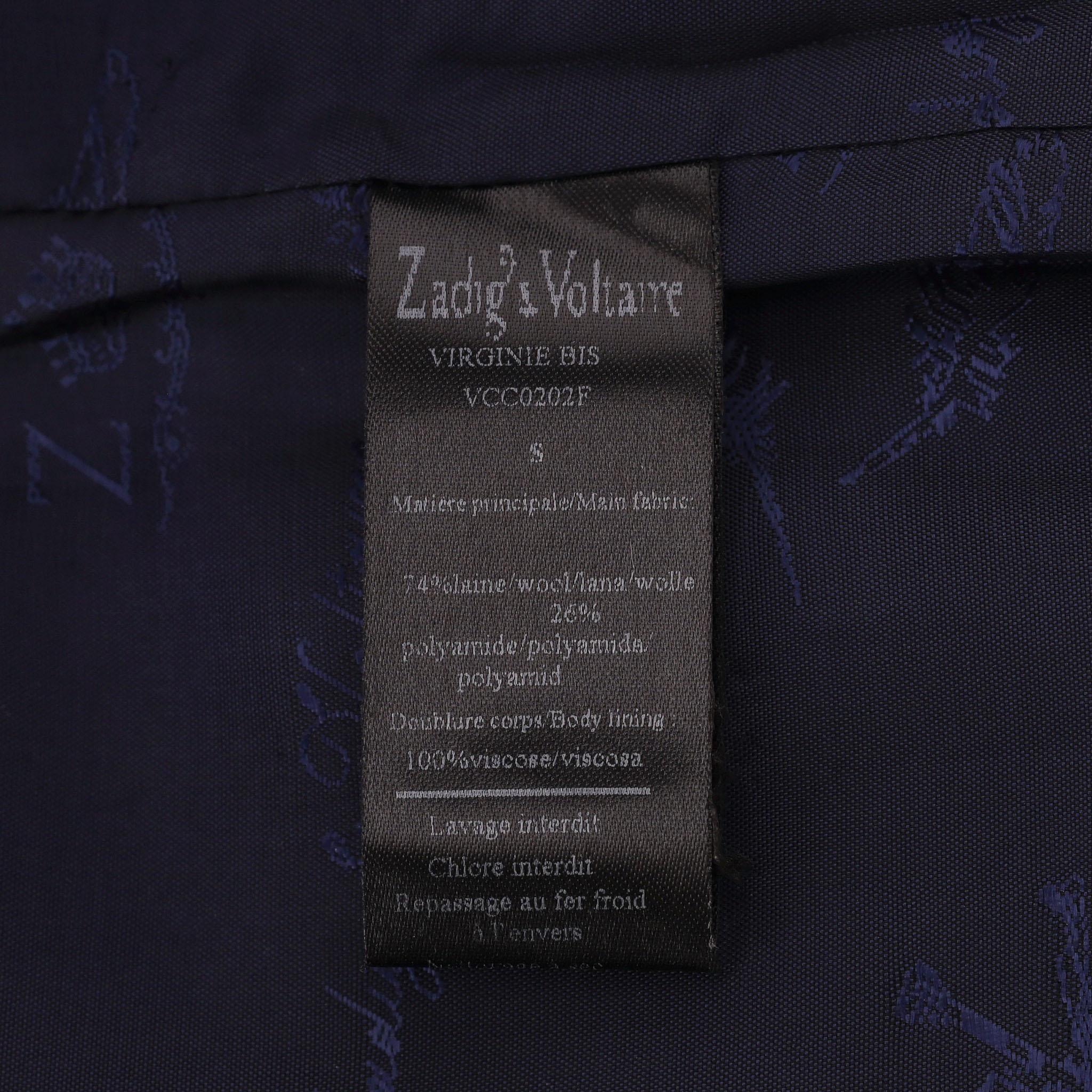 Zadig & Voltaire Wool Jacket For Sale 3