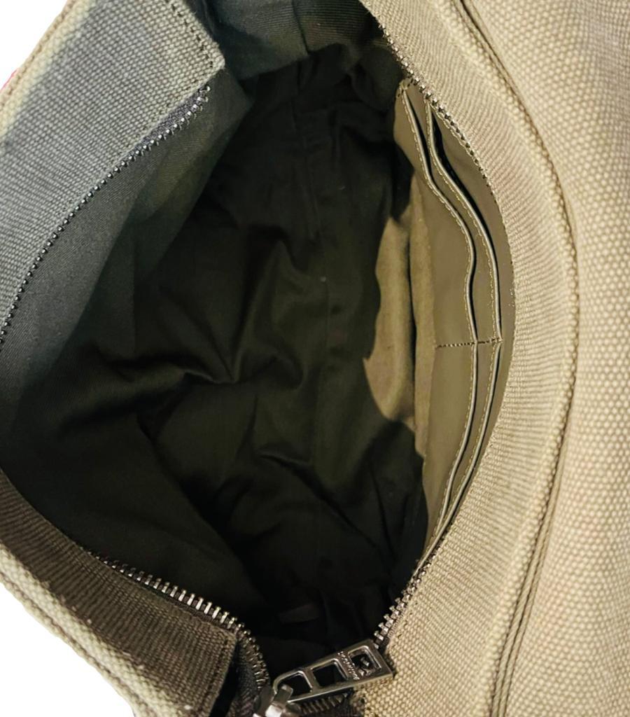 Zadig & Voltaire XS Ready Made Canvas Messenger Bag 3