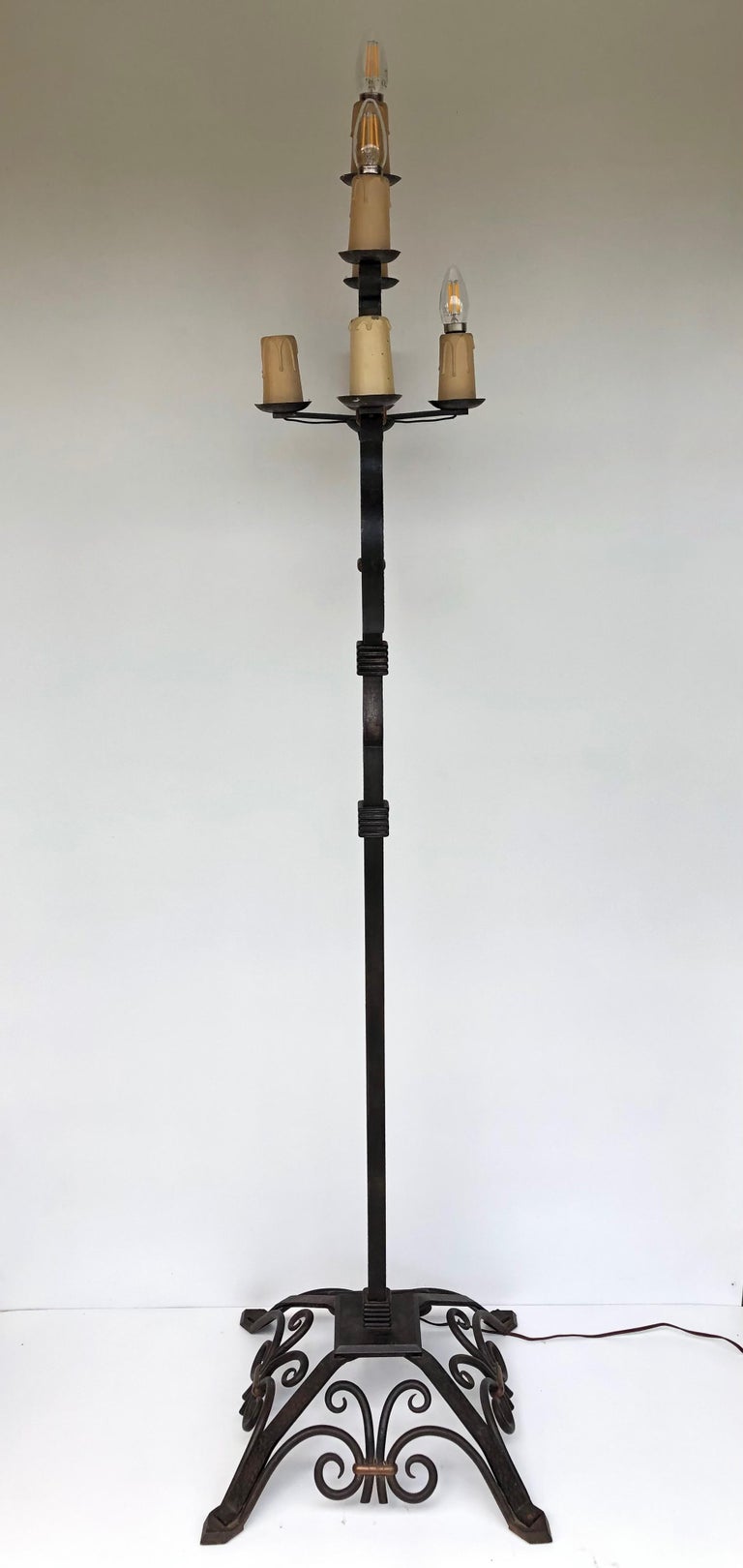 Zadounaisky Lampadaire Art Déco For Sale at 1stDibs