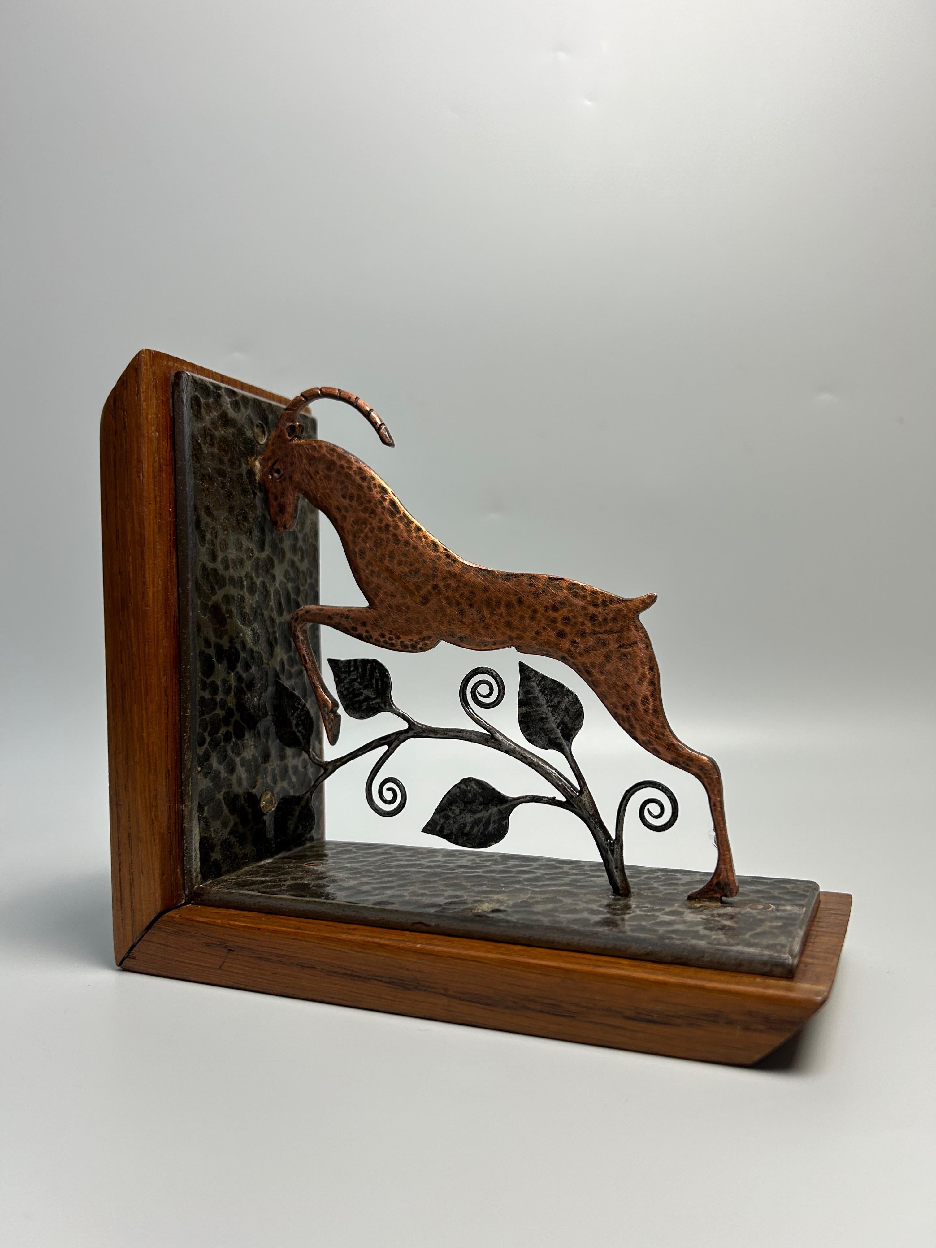 20th Century Zadounaisky Pair of Art Deco Bookends For Sale