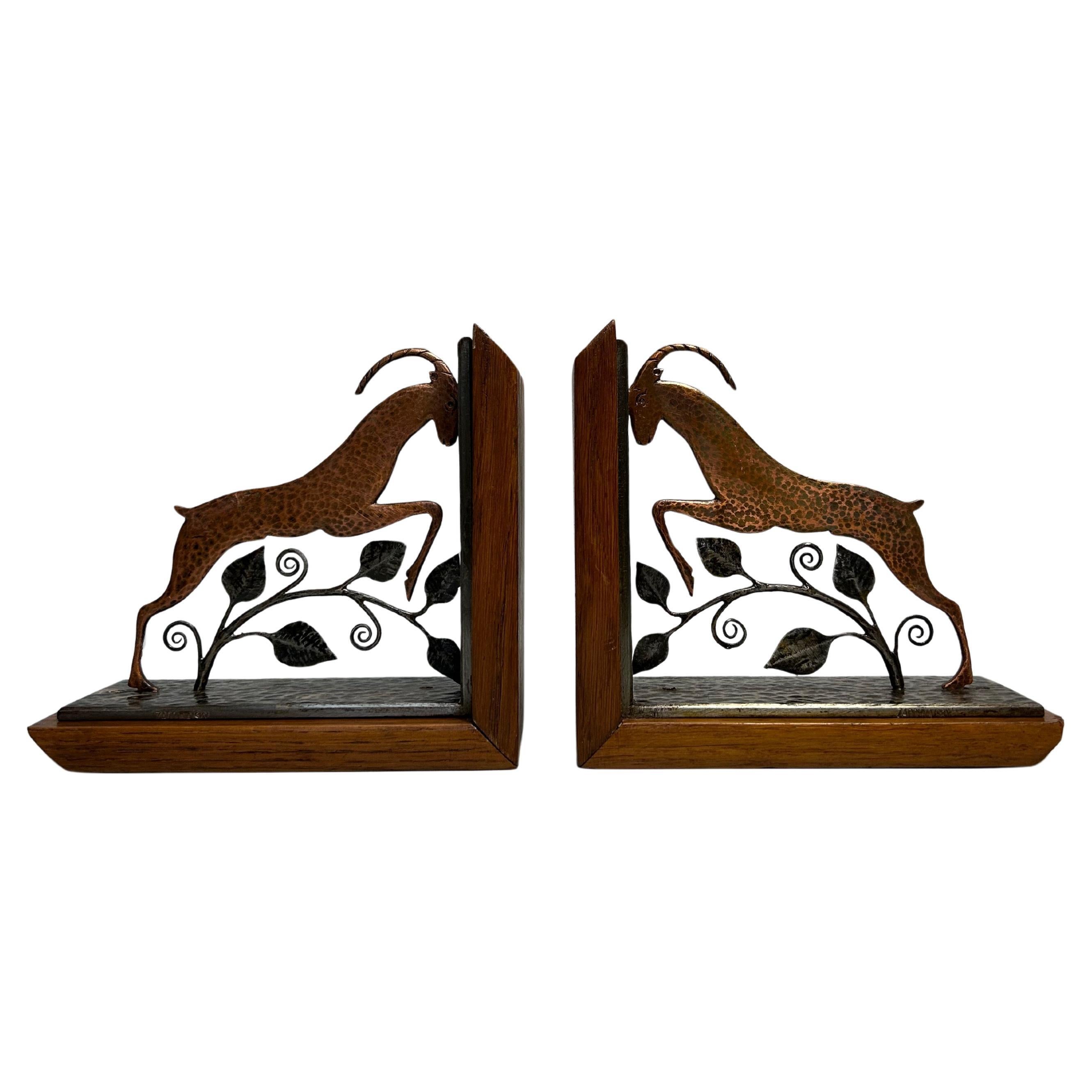 Zadounaisky Pair of Art Deco Bookends