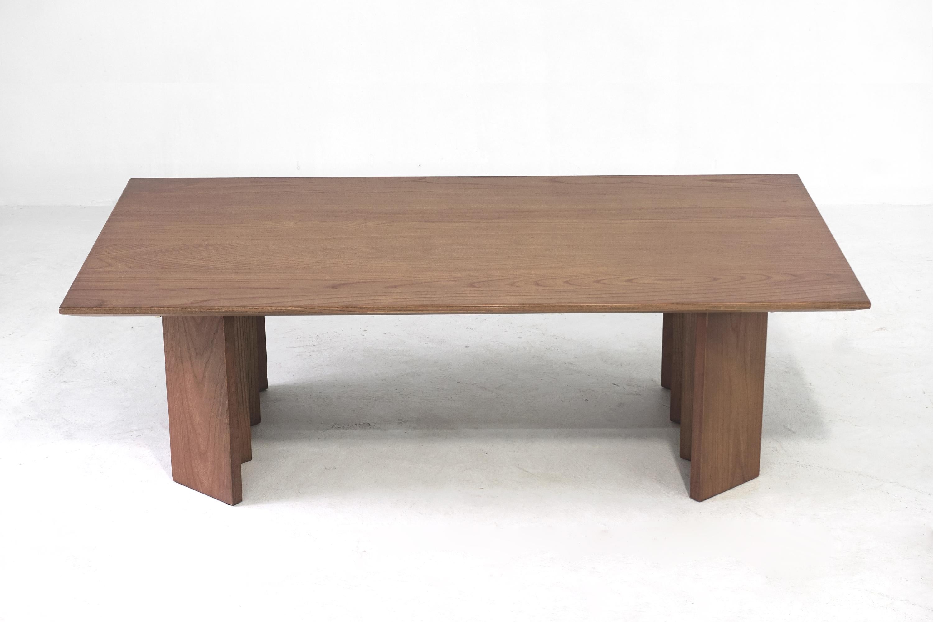 Joinery Zafal Coffee Table in Sienna, Minimalist Coffee Table For Sale