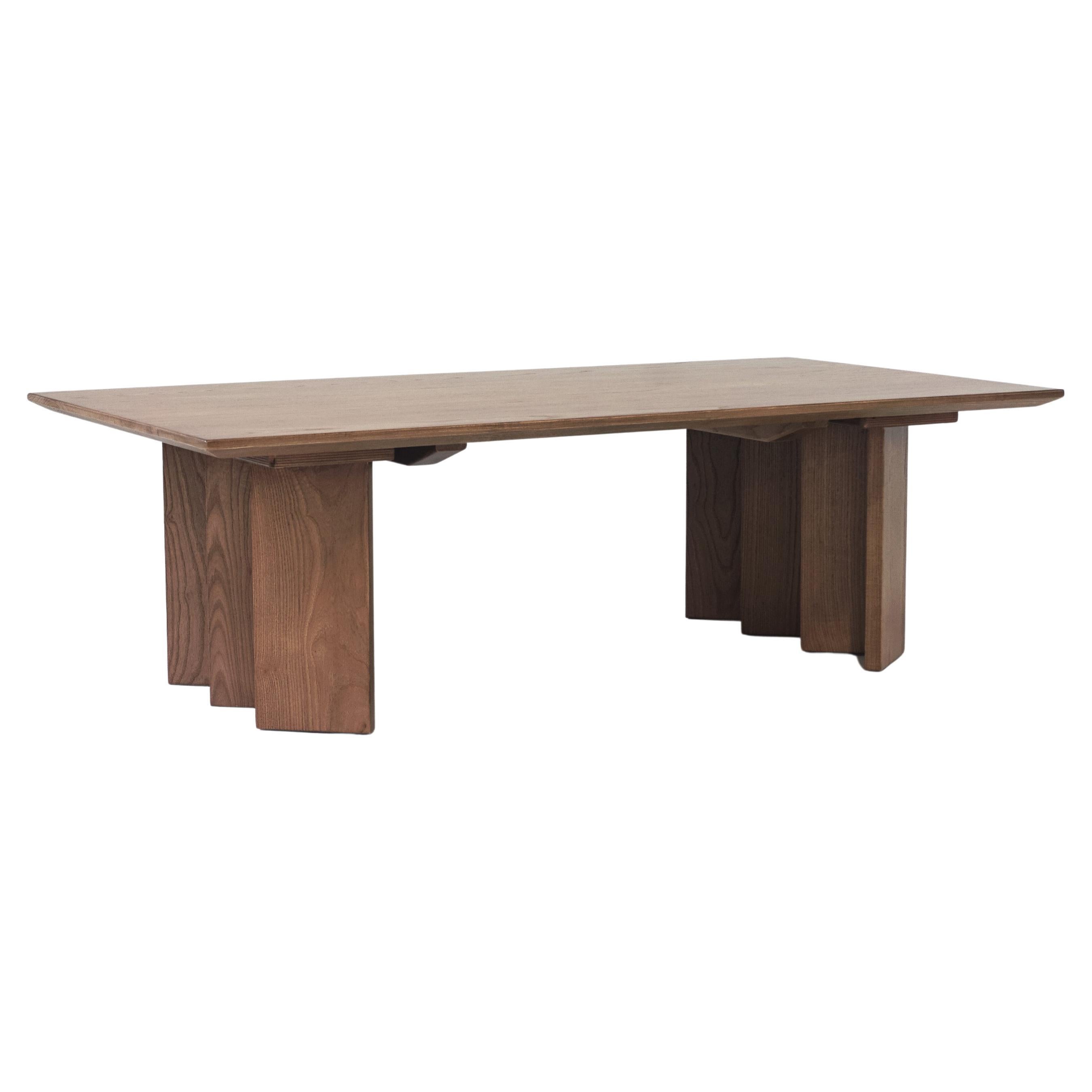 Zafal Coffee Table in Sienna, Minimalist Coffee Table For Sale