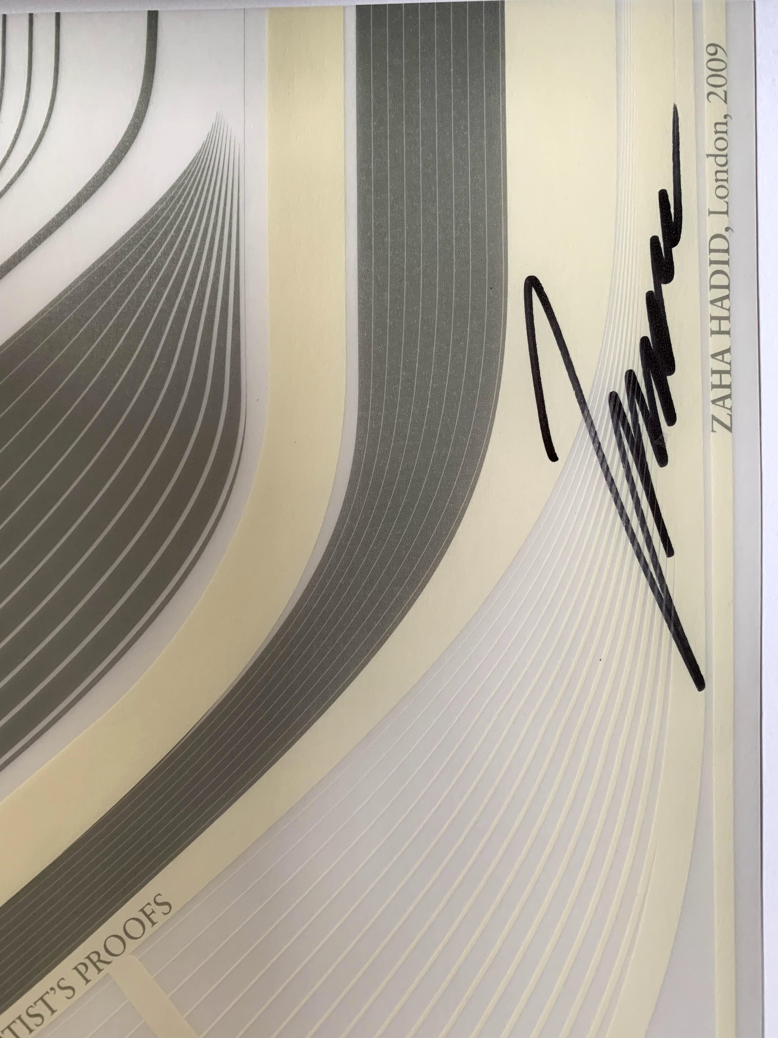 Modern Zaha Hadid Complete Works for Taschen, Signed and Numbered Art Edition, 2009