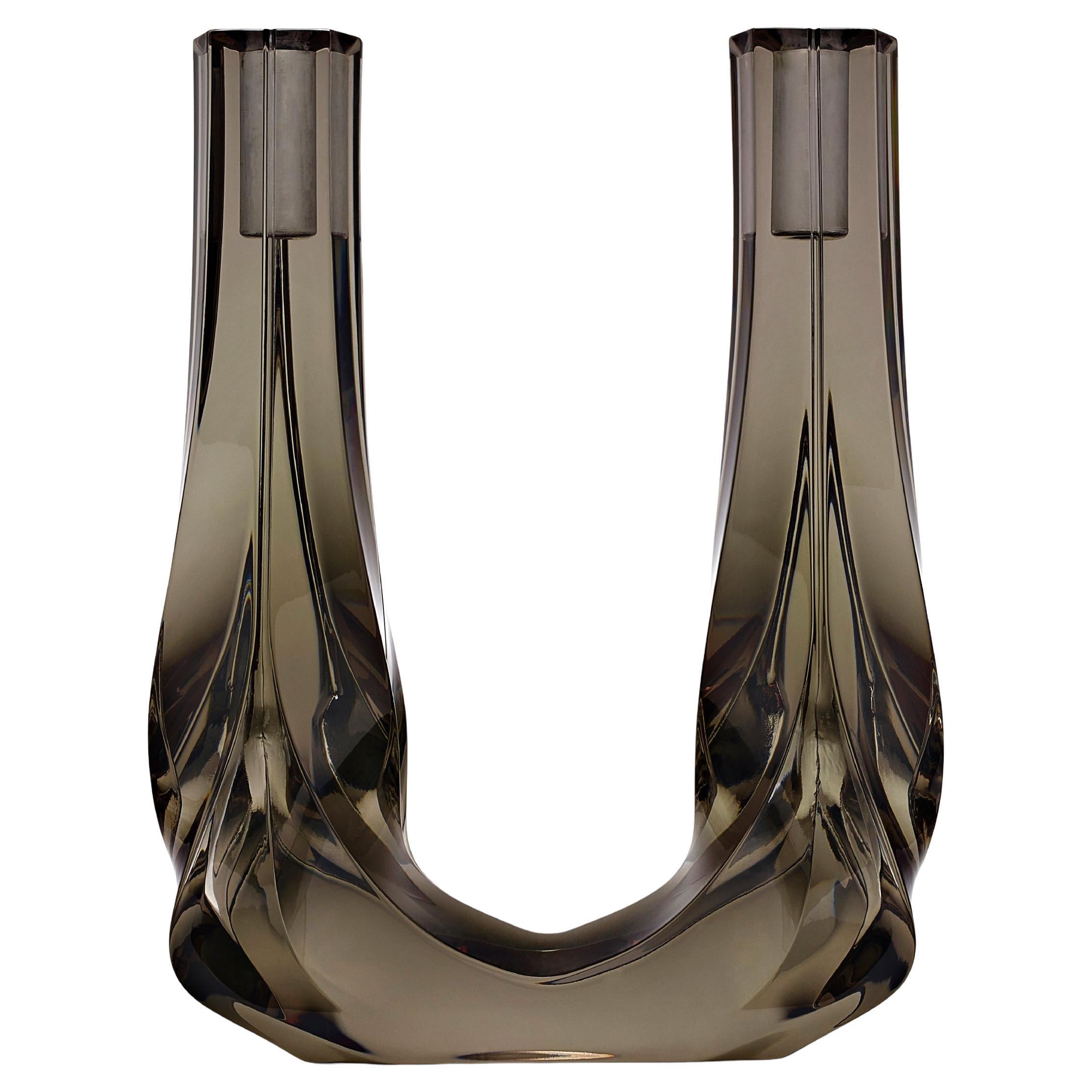 Zaha Hadid Design - Portacandele a doppia treccia / Edizione limitata.200 - Grande