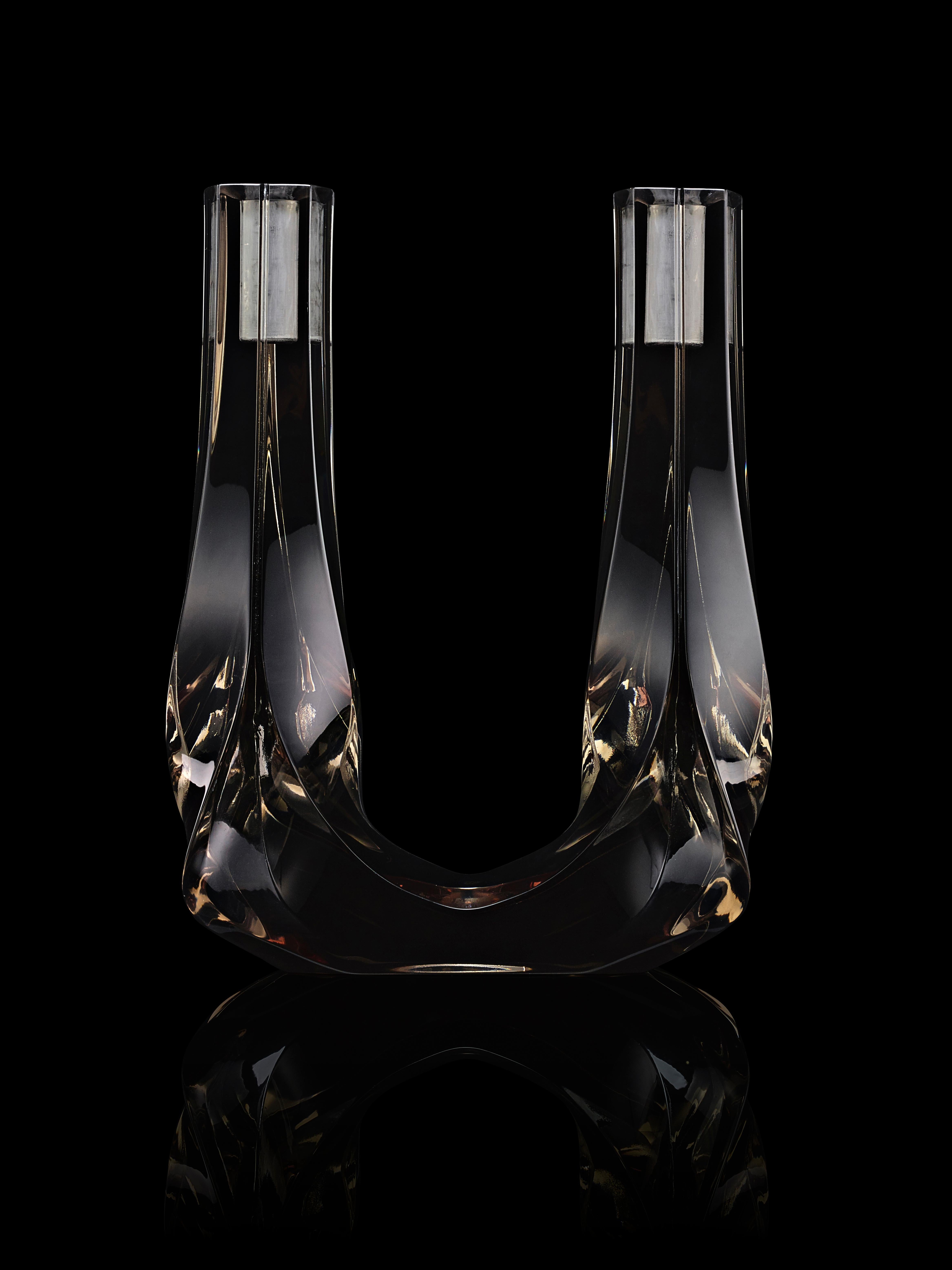 Zaha Hadid Design - Portacandele a doppia treccia / Edizione limitata.200 - Piccolo In condizioni Nuovo in vendita a LONDON, GB