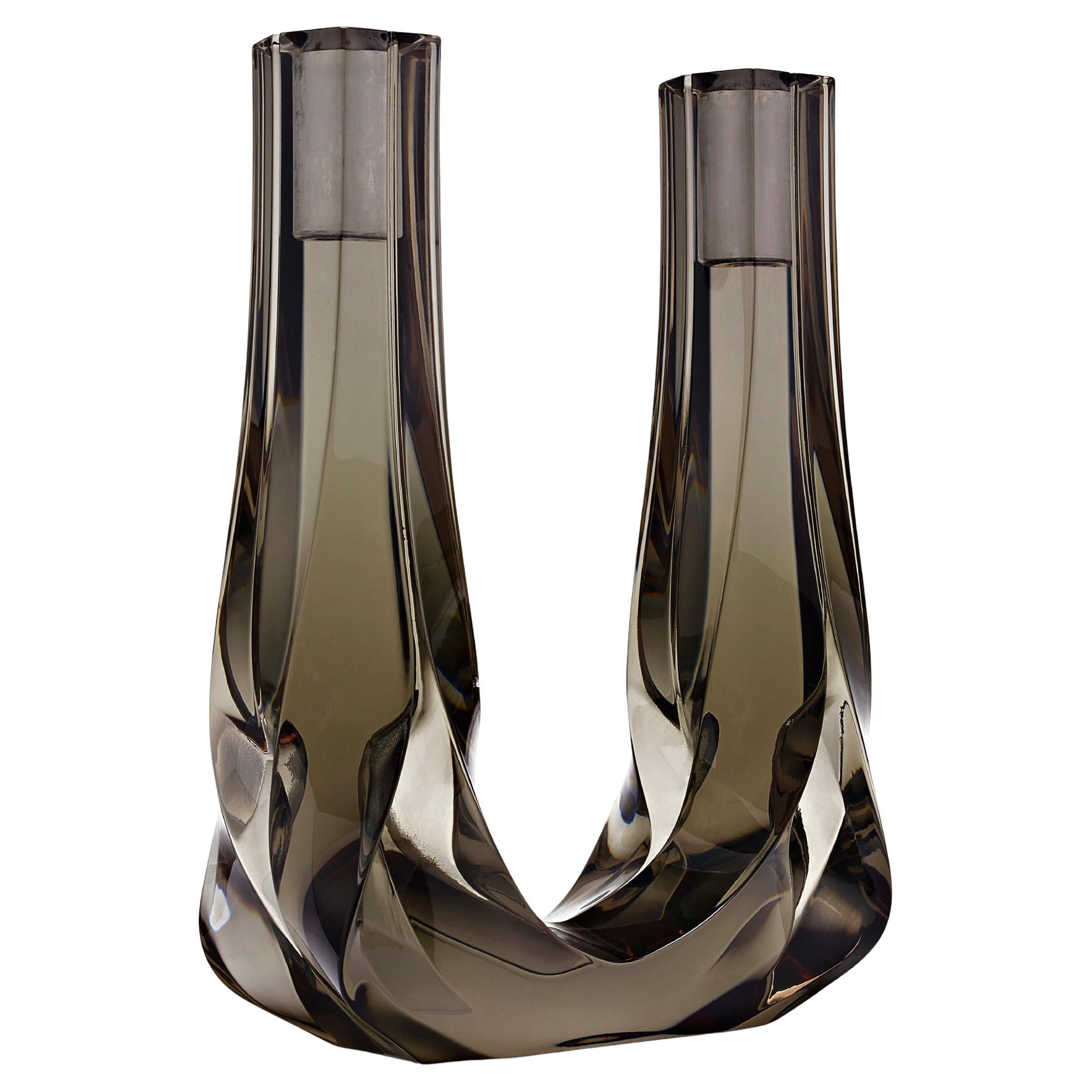 Zaha Hadid Design - Portacandele a doppia treccia / Edizione limitata.200 - Piccolo in vendita