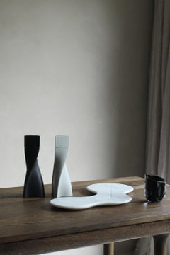 Zaha Hadid Design - Duo Salt and Pepper Grinder, Set of 2 - BLACK/GREY