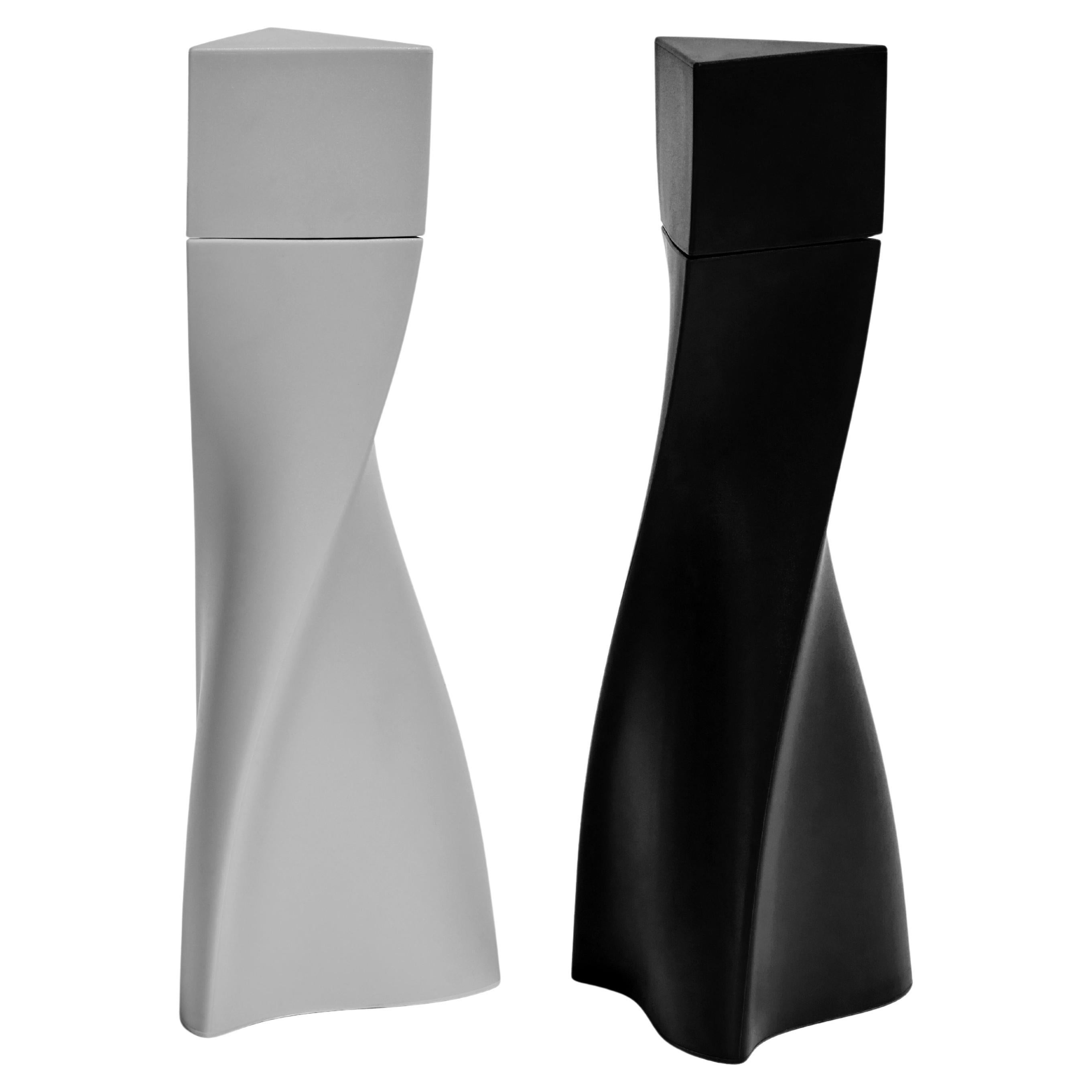 Zaha Hadid Design Duo Salz- und Pfeffermühle im Angebot