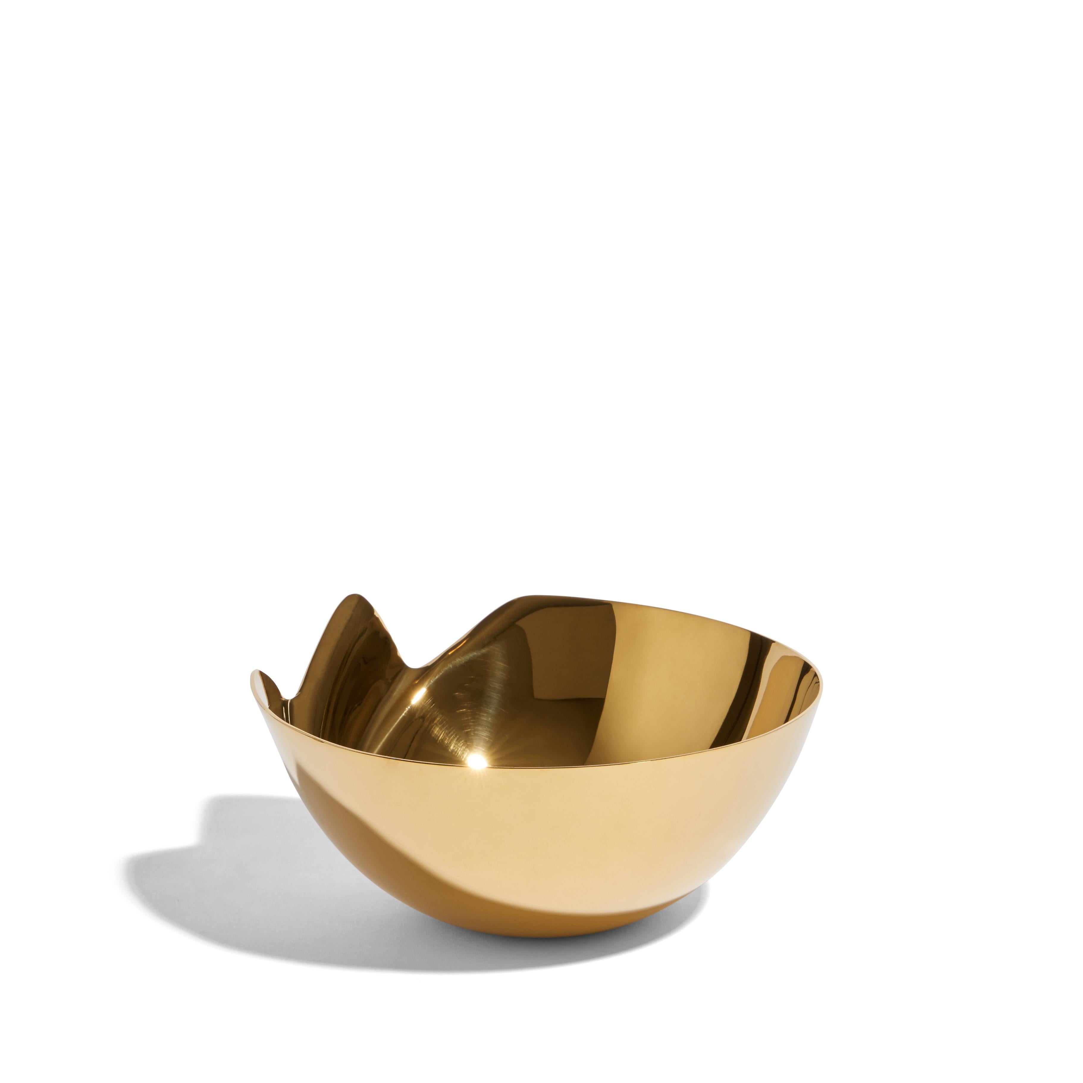 Zaha Hadid Design Serenity Bowl - acciaio inossidabile lucido - con una distinta ondulazione lungo una parte della circonferenza.

Molti dei nostri modelli sono fatti a mano e possono presentare lievi variazioni nella finitura, nel colore e nelle