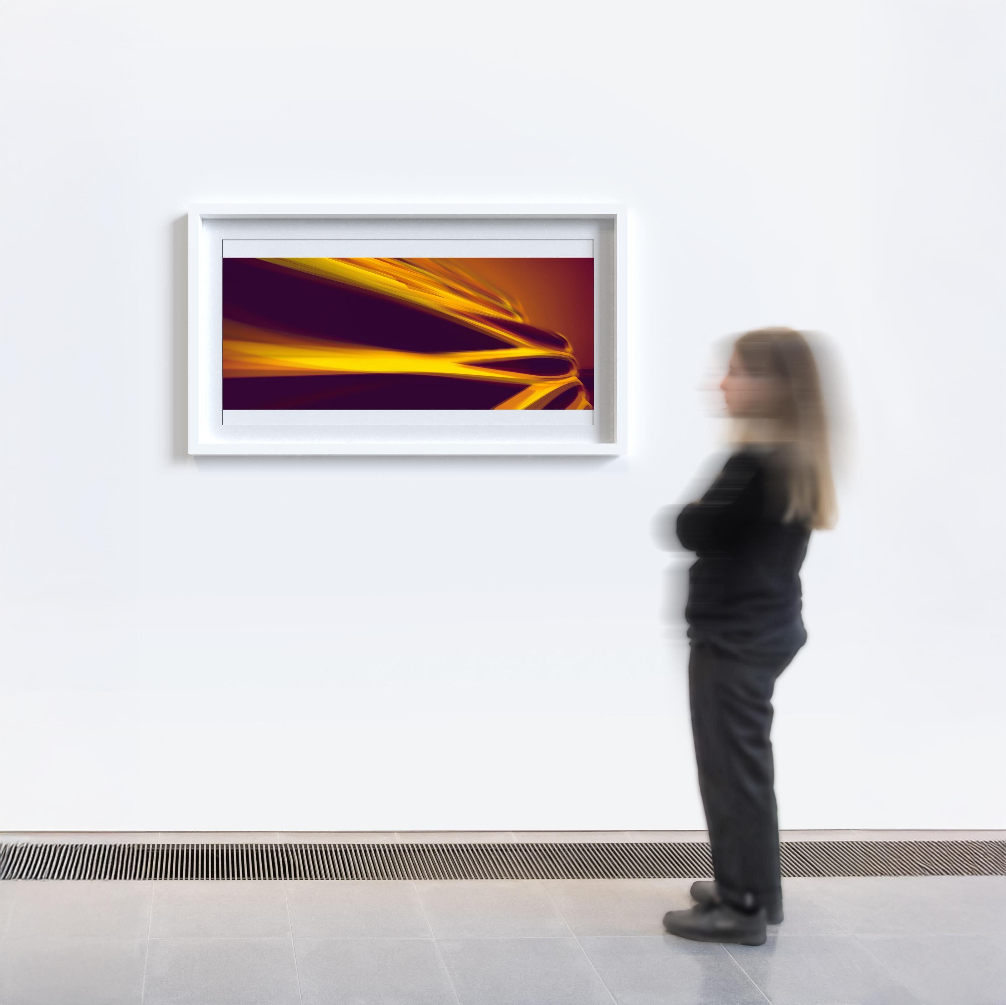 Britannique Zaha Hadid. New York Highline Oeuvre d'art imprimée Edition limitée à 100 exemplaires. Nord en vente