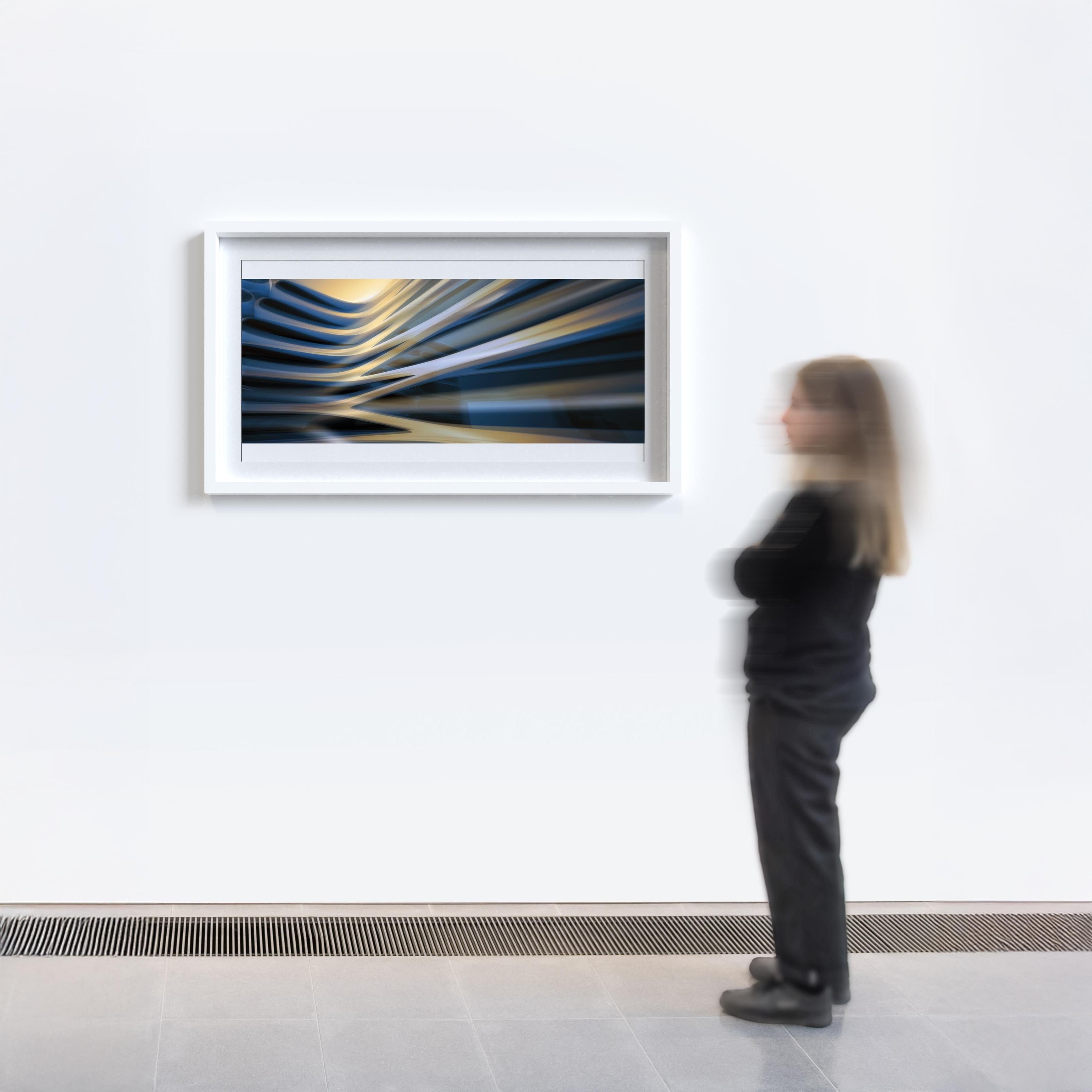 Britannique Zaha Hadid. New York Highline Oeuvre d'art imprimée Edition limitée à 100 exemplaires. Sud en vente