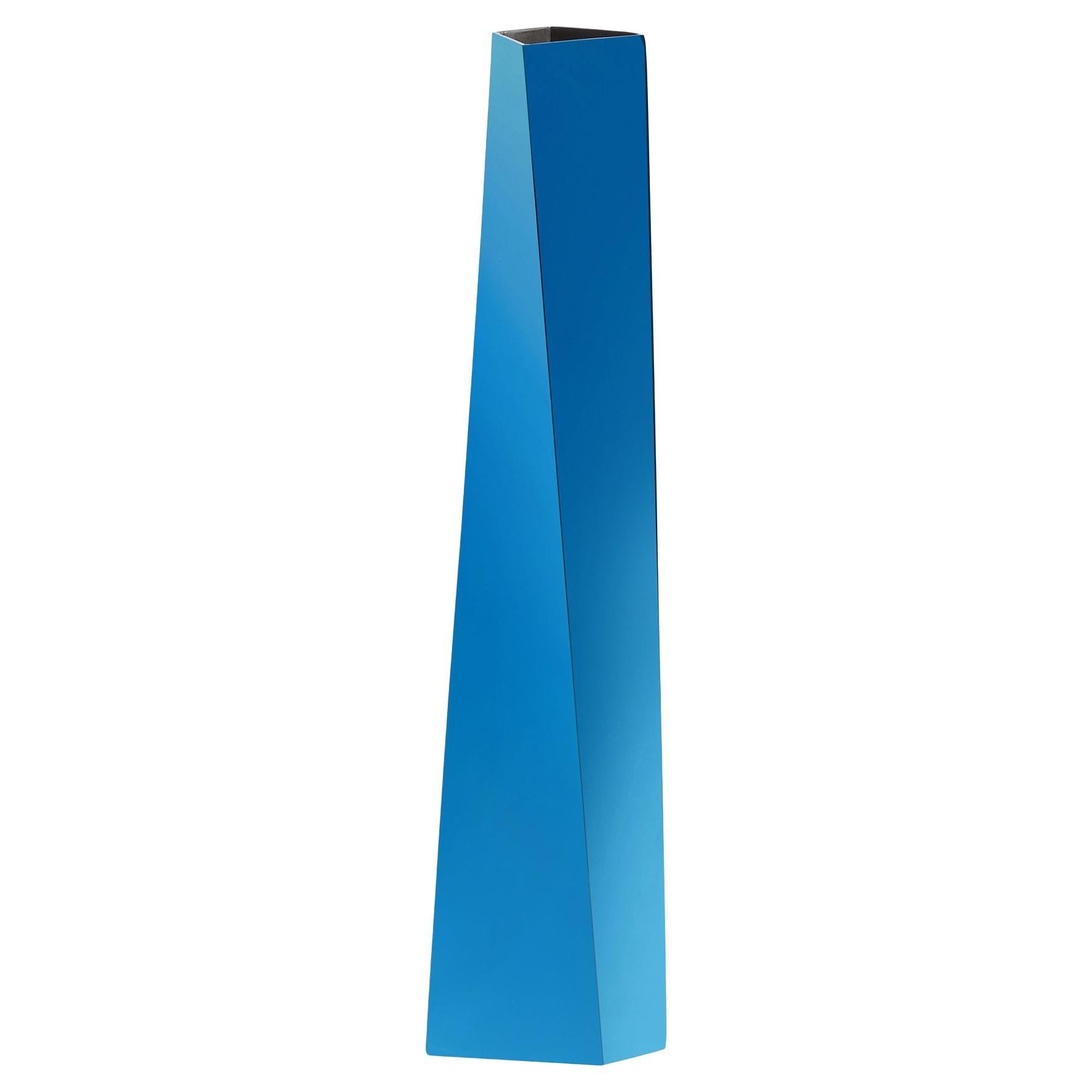 Zaha Hadid x Alessi - Vaso Crevasse / Edizione limitata. 999 - Blu