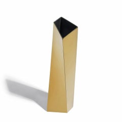 Zaha Hadid x Alessi - Crevasse Vase / Limited Edition. 999 - Gold
