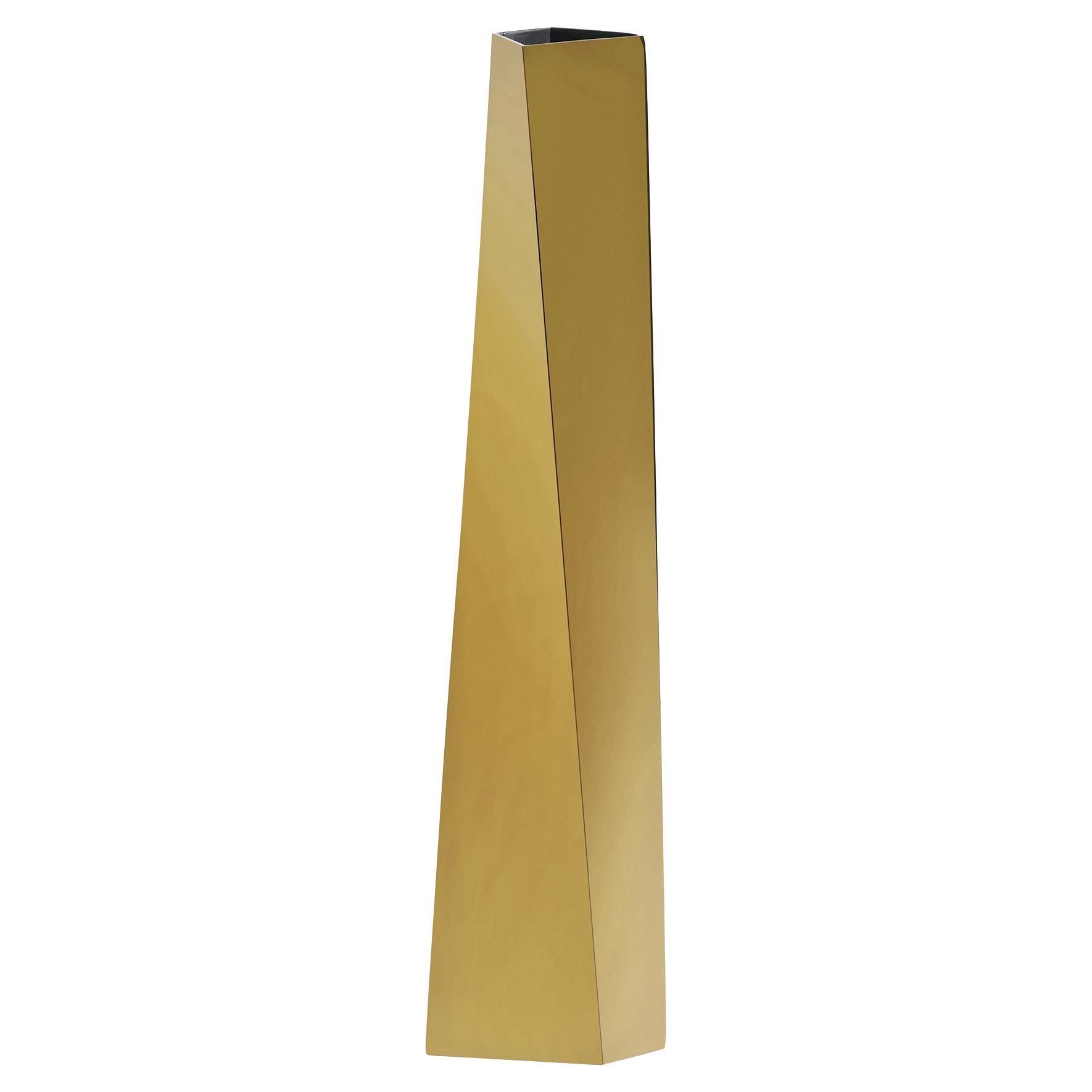 Zaha Hadid x Alessi - Vaso Crevasse / Edizione limitata. 999 - Oro