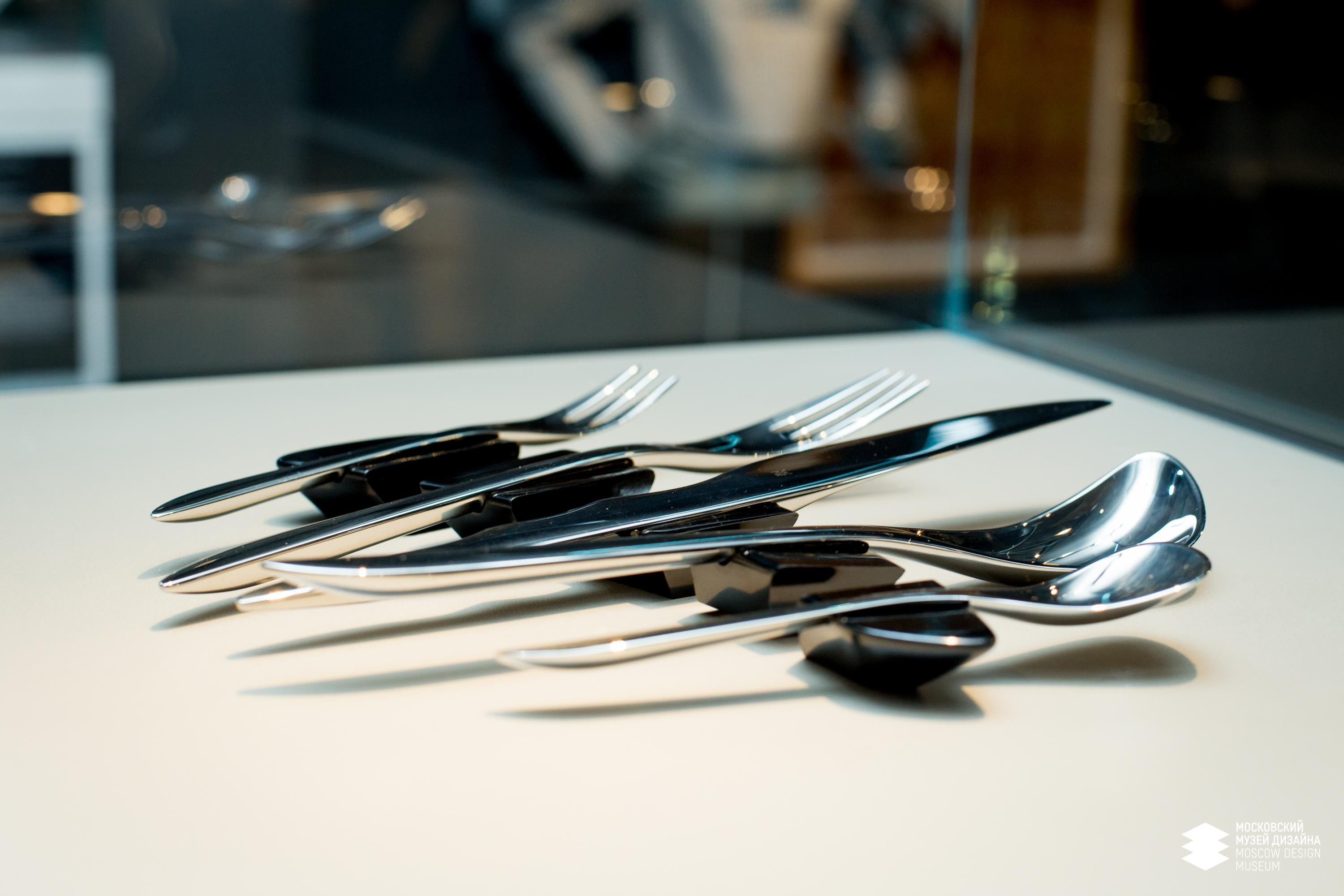 Allemand Zaha Hadid x WMF - Set de couverts 5 pièces dans un coffret de présentation - acier inoxydable en vente