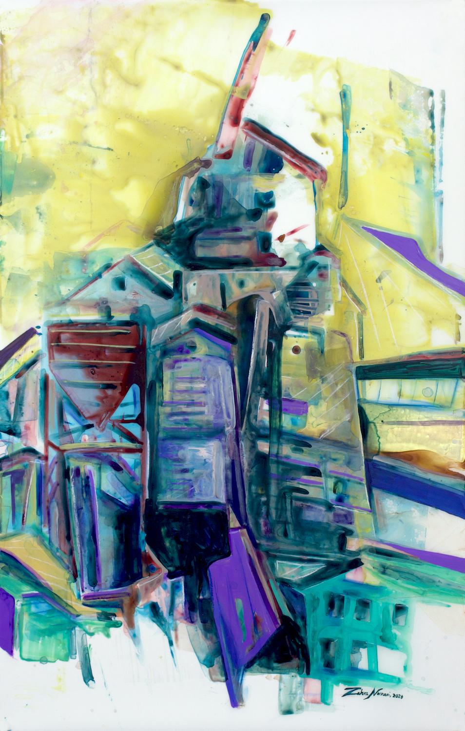 Mylar Paintings 169 For Sale at 1stDibs painting on mylar, mylar