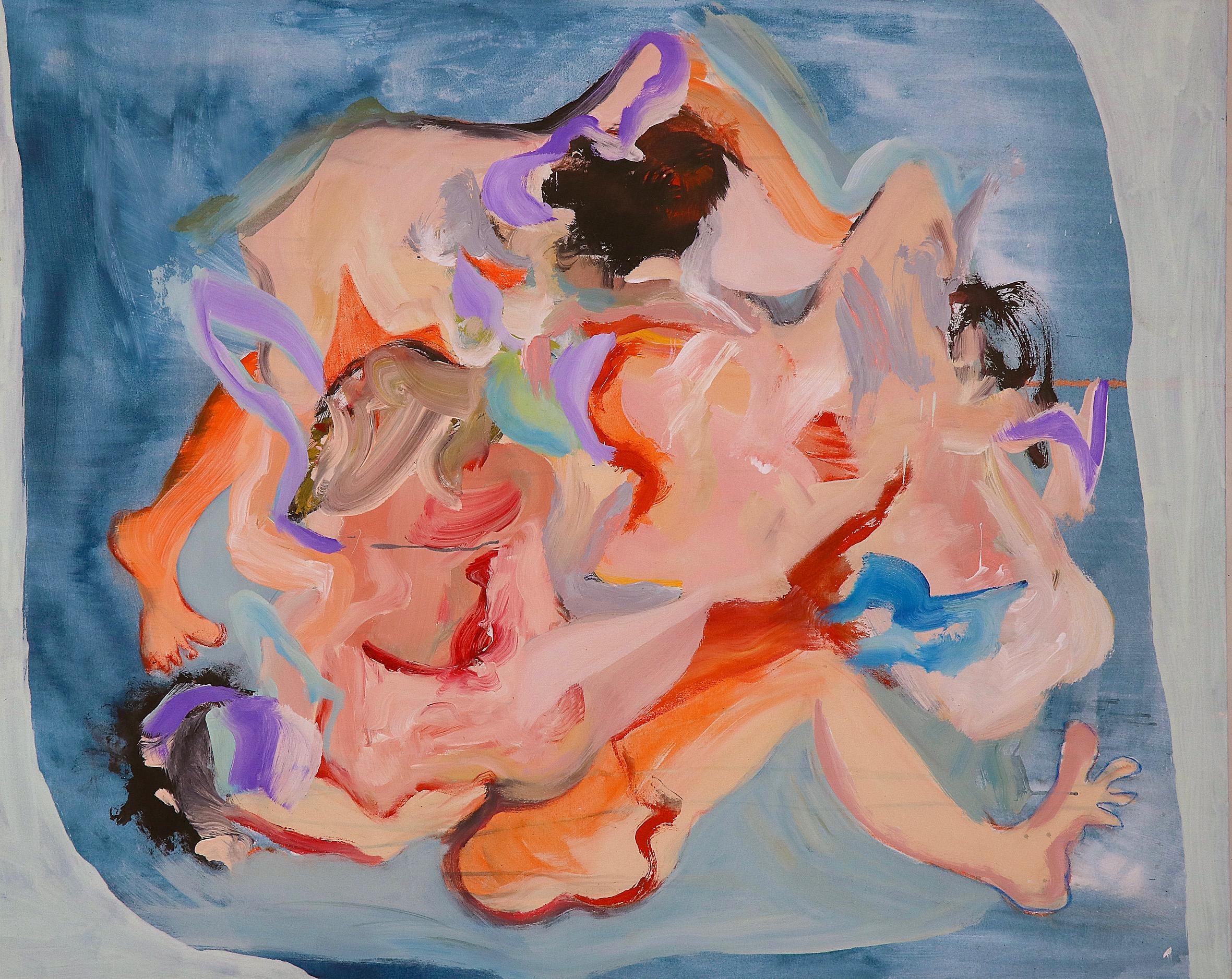 Zahra Shahcheraghi  Abstract Painting – Fingerfetisch