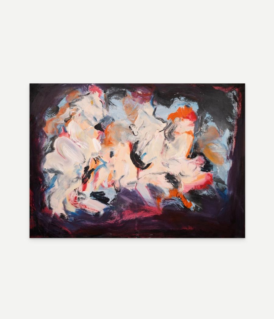 Nights With Him - Painting by Zahra Shahcheraghi 