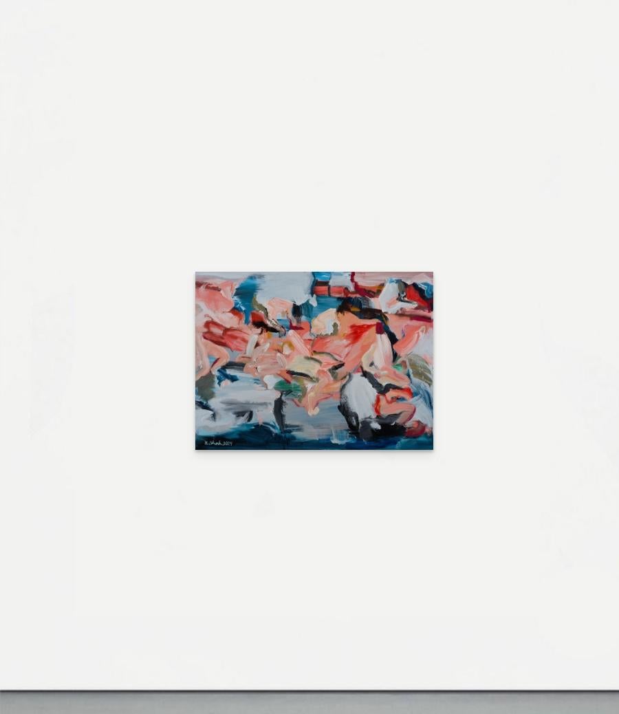 Untitled from - The nobles of paradise series - Painting by Zahra Shahcheraghi 