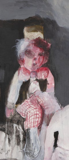 Verlorene #6 Zahra Zeinali, iranisches Kinderspielzeug, 21. Jahrhundert, rosa
