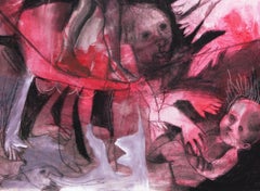 Shahrzad Zahra Zeinali 21st Century art Contemporary art Iranian art pink girl