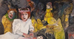 The dark haired girl Zahra Zeinali 21st Century art Contemporary art Iranian art