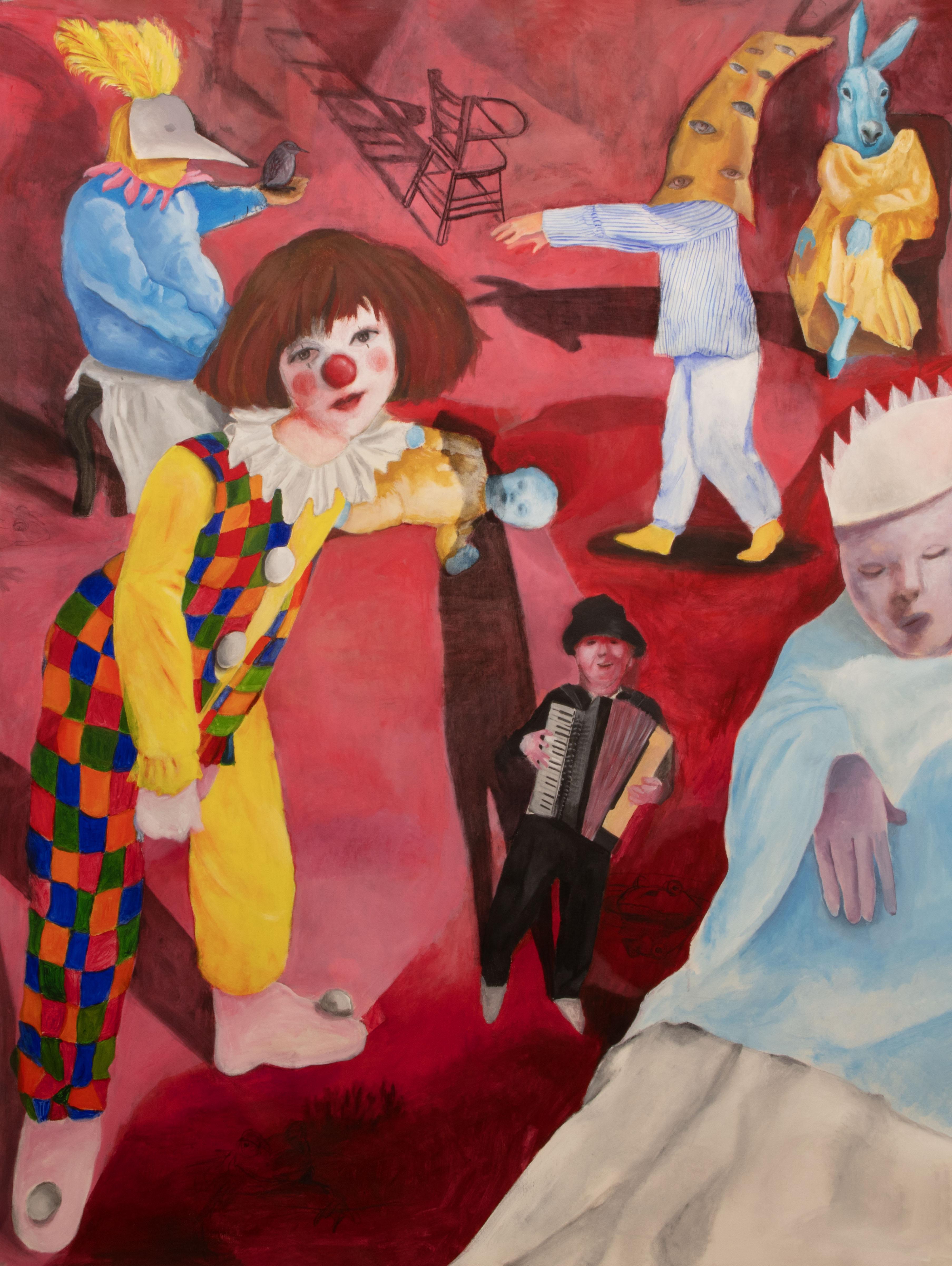 Pintura acrílica sobre lienzo
Obra única
Firmado a mano por el artista

LA TIERRA IMAGINARIA DE ZAHRA ZEINALI

"Con el tiempo, Zahra Zeinali desarrolla su universo, que evoluciona lentamente según el inconsciente, una vasta vida subterránea,
