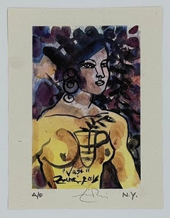 Zaida del Rio, Cuban Artist, Digital print, 11.1 x 8.3 in n1