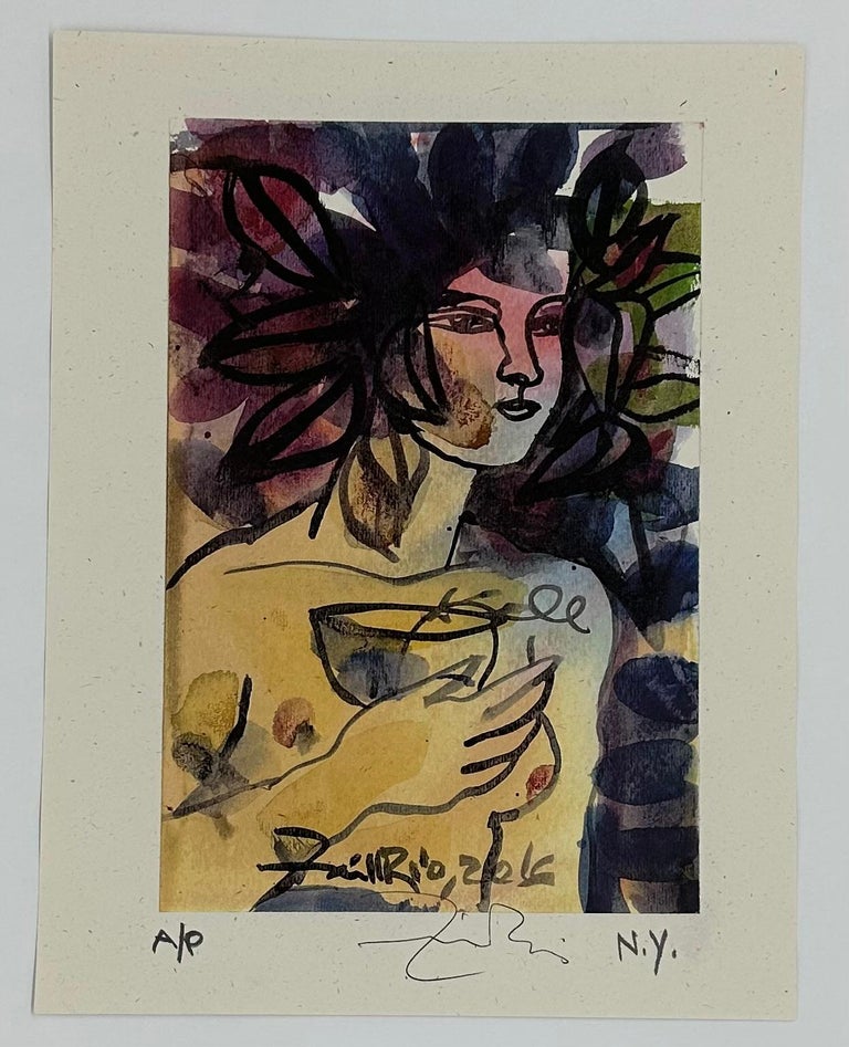 Zaida del Río - Zaida del Rio, Cuban Artist, Digital print, 11.1 x 8.3