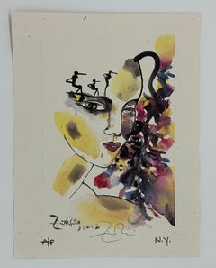 Zaida del Rio, Cuban Artist, Digital print, 11.1 x 8.3 in n6