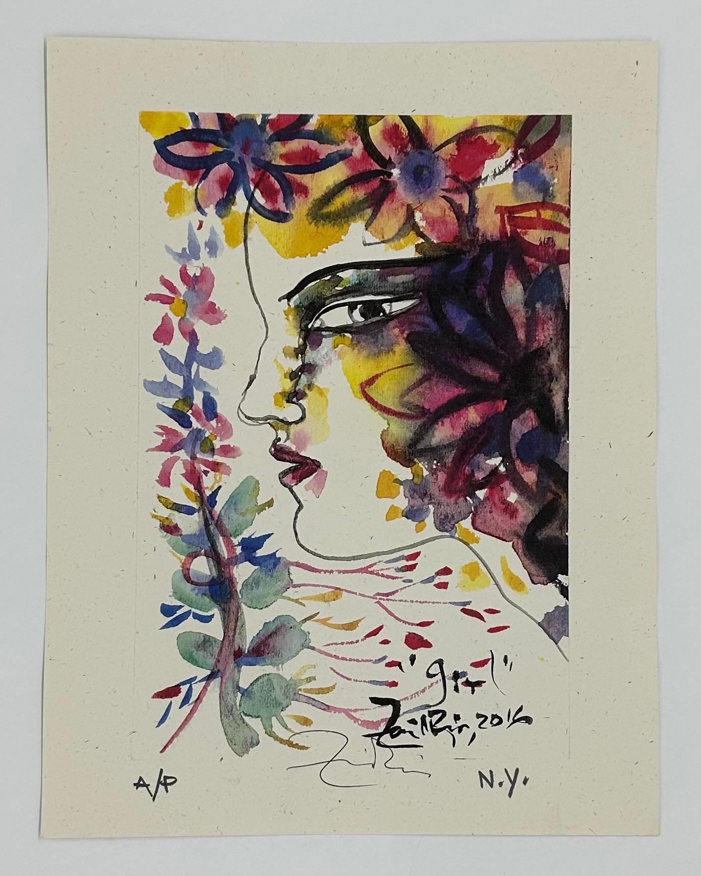Zaida del Rio, Cuban Artist, Digital print, 11.1 x 8.3 in n7