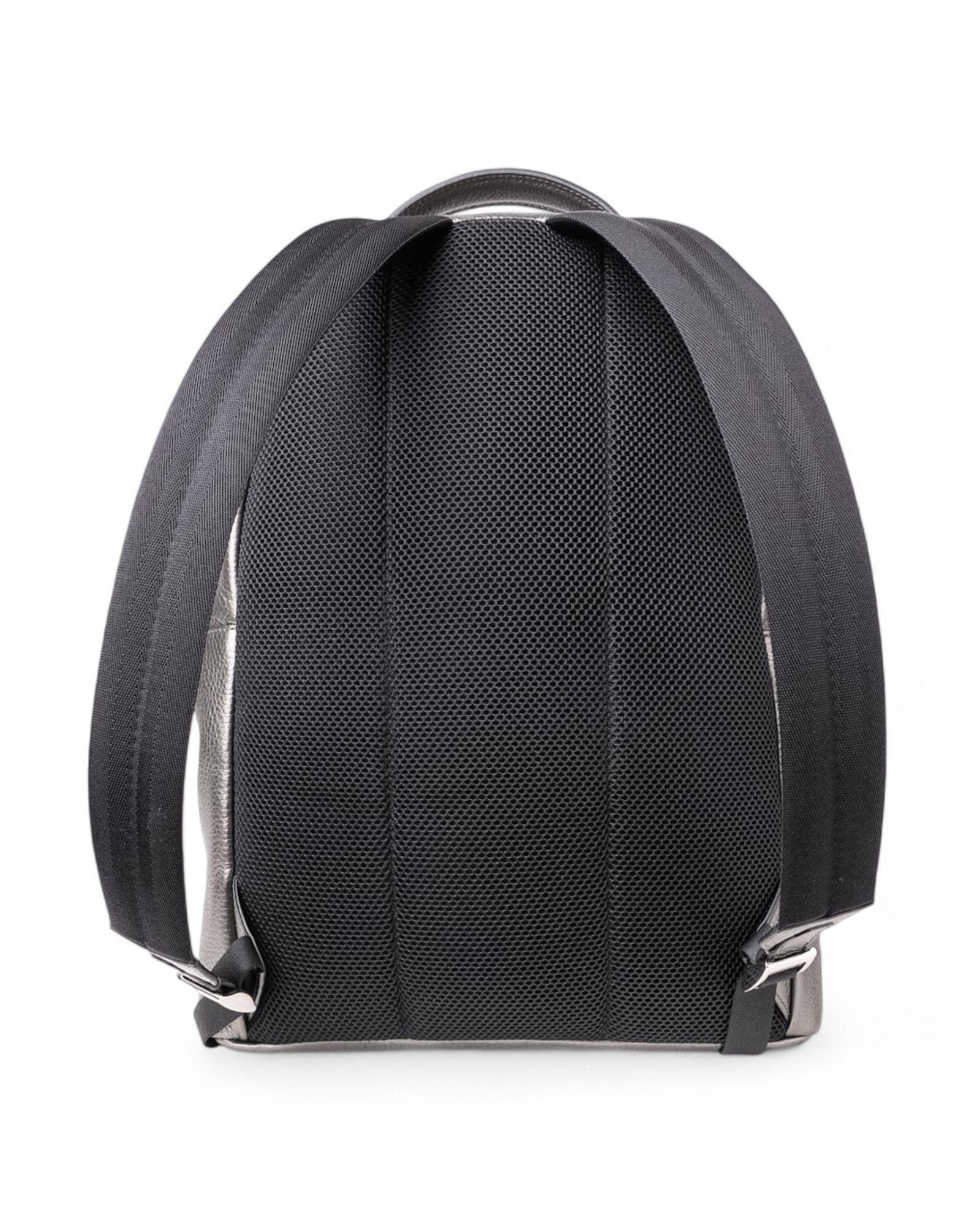 Zaino Fendi Peekaboo Monster MM Grigio en vente 2