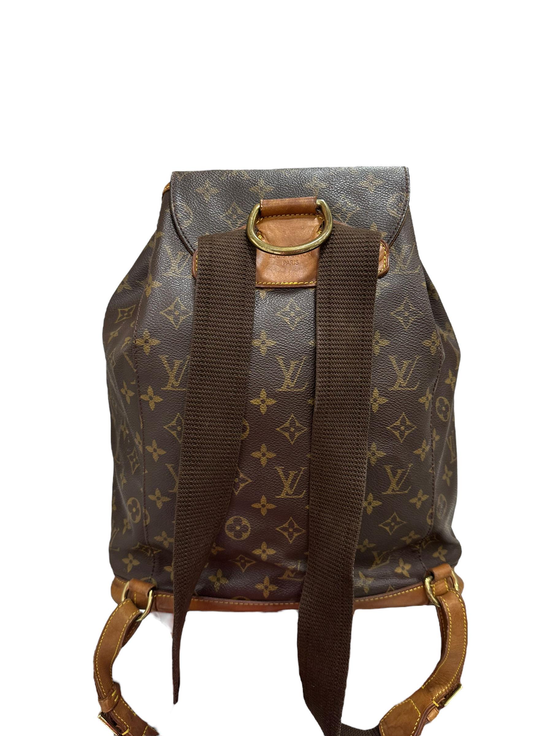 Zaino montsouris store louis vuitton