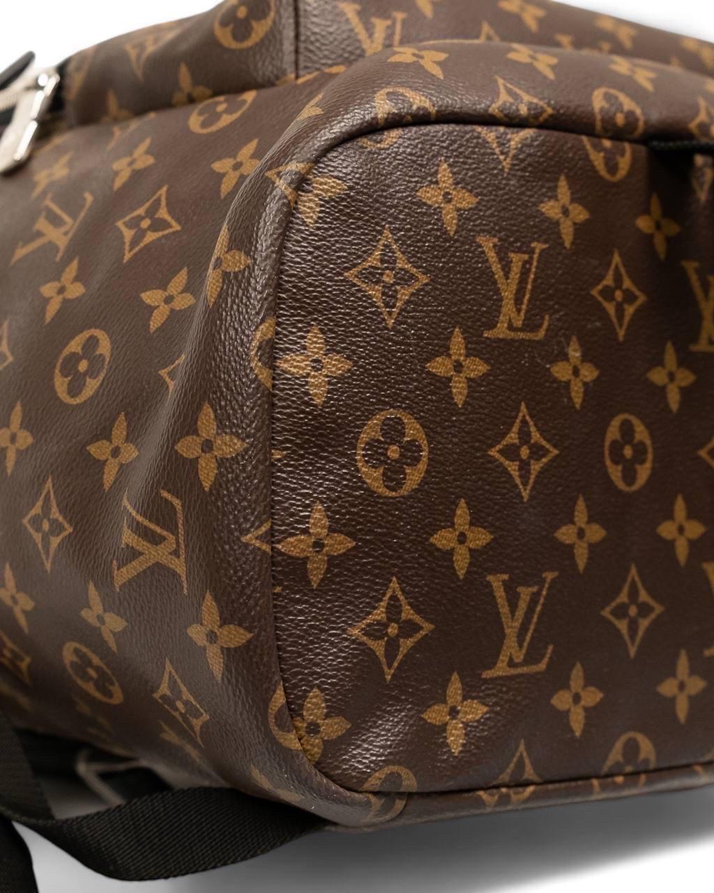 Zaino Louis Vuitton Zaino Zack Monogram Macassar en vente 9